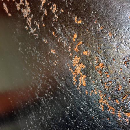 Pietra Spaccata Nero Arancio Zoom