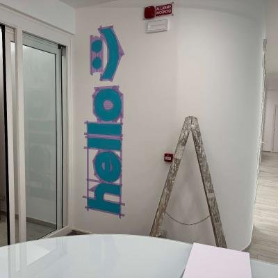 Nastratura Logo Parete Torino San Donato