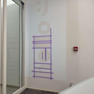 Proiezione Logo Parete Torino San Donato