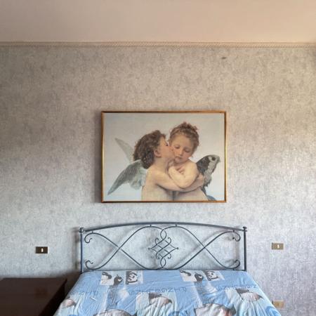 Tappezzeria Azzurro Tamponato 5