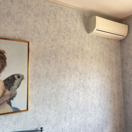 Tappezzeria Azzurro Tamponato 6