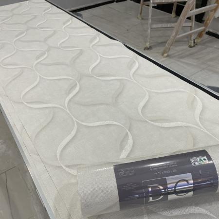 Tappezzeria Bianco Argento 2