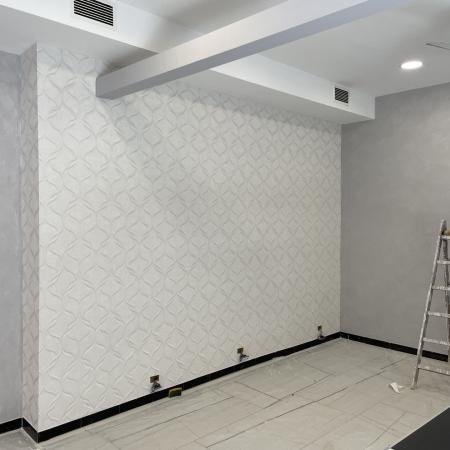 Tappezzeria Bianco Argento 6