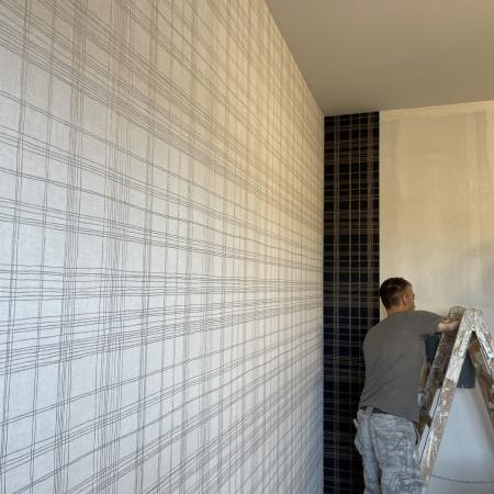 Tappezzeria Bianco Blu 4