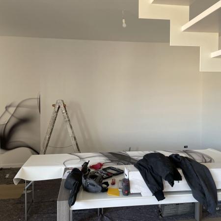 Tappezzeria Bianco Fumo 2 