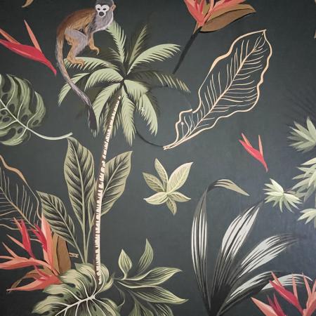 Tappezzeria Foresta Con Animali 10