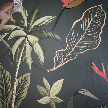 Tappezzeria Foresta Con Animali 11