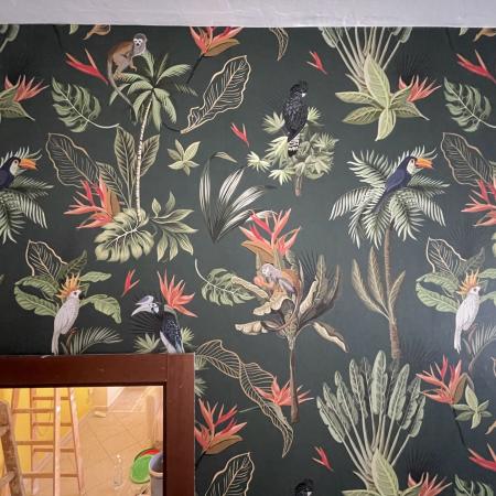 Tappezzeria Foresta Con Animali 9