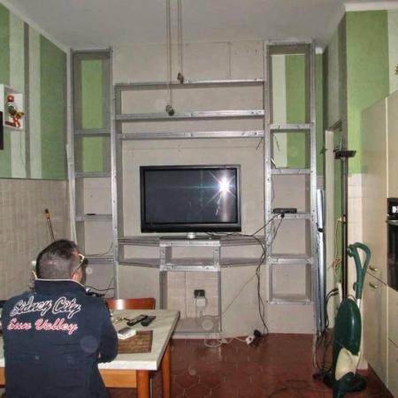 Parete Tv Cartongesso 2